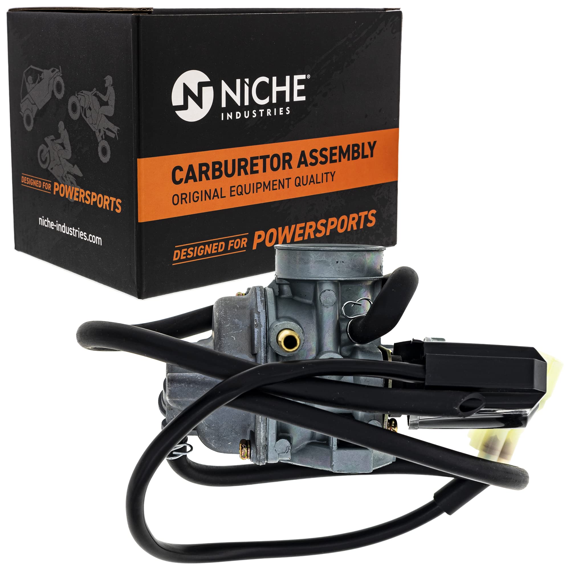 【KAKORO·͜·⭑】 Amazon.com: NICHE Carburetor for Kawasaki KFX90 15004-Y008 15003